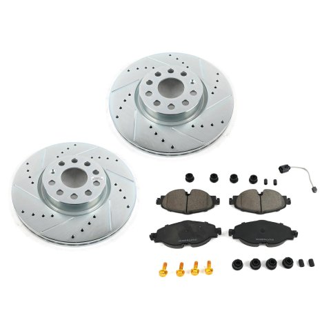 Power Stop 16-18 Audi TT Quattro Front & Rear Z23 Evolution Sport Brake Kit (1x psbK7176, 1x psbK7082) thumbnail 1