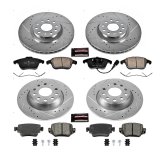 Power Stop 16-18 Audi Q3 Front & Rear Z23 Evolution Sport Brake Kit (1x psbK7707, 1x psbK2963) thumbnail 7