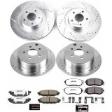Power Stop 16-17 Subaru Crosstrek Front & Rear Z26 Street Warrior Brake Kit (1x psbK6082-26, 1x psbK6107-26) thumbnail 4