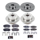 Power Stop 16-17 Subaru Crosstrek Front & Rear Track Day Brake Kit (1x psbTDBK6082, 1x psbTDBK6107) thumbnail 7