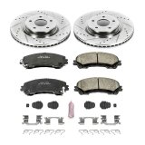 Power Stop 16-17 Infiniti QX50 Front & Rear Z23 Evolution Sport Brake Kit (1x psbK179, 1x psbK6944) thumbnail 1
