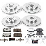 Power Stop 16-17 Cadillac CT6 Front & Rear Z26 Street Warrior Brake Kit (1x psbK7289-26, 1x psbK7777-26) thumbnail 4