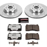 Power Stop 16-17 Cadillac CT6 Front & Rear Z26 Street Warrior Brake Kit (1x psbK7289-26, 1x psbK7777-26) thumbnail 8