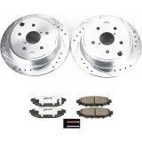 Power Stop 15-19 Subaru WRX Front & Rear Z26 Street Warrior Brake Kit (1x psbK4603-26, 1x psbK6977-26) thumbnail 2