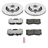 Power Stop 15-19 Ford Mustang Front & Rear Z26 Street Warrior Brake Kit (1x psbK6812-26, 1x psbK6806-26) thumbnail 1