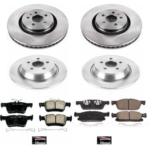 Power Stop 15-19 Ford Edge Front & Rear Autospecialty Brake Kit (1x psbKOE7143, 1x psbKOE7144) thumbnail 6