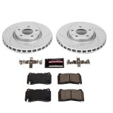 Power Stop 15-19 Chevrolet Corvette Front & Rear Z23 Evolution Sport Brake Kit (1x psbK6530, 1x psbK7290) thumbnail 2
