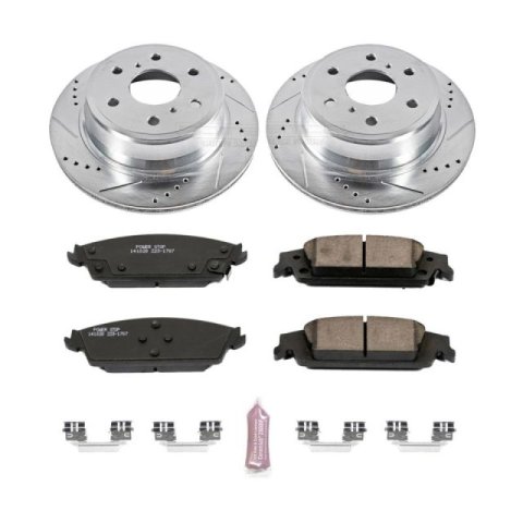 Power Stop 15-19 Cadillac Escalade Front & Rear Z23 Evolution Sport Brake Kit (1x psbK6562, 1x psbK2069)