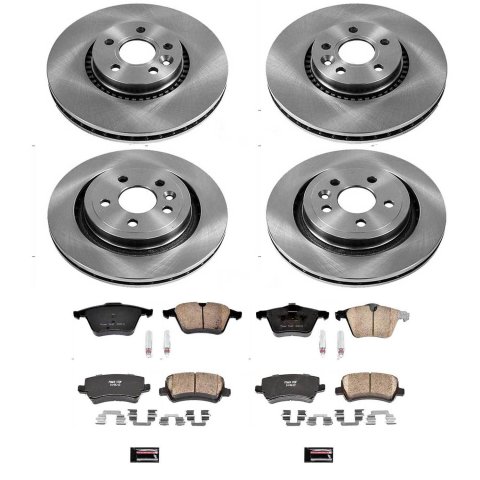 Power Stop 15-18 Volvo S60 Front & Rear Autospecialty Brake Kit (1x psbKOE4698, 1x psbKOE4702) thumbnail 2