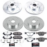 Power Stop 15-18 Subaru Legacy Front & Rear Z26 Street Warrior Brake Kit (1x psbK7039-26, 1x psbK7356-26) thumbnail 3