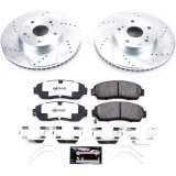 Power Stop 15-18 Subaru Legacy Front & Rear Z26 Street Warrior Brake Kit (1x psbK7039-26, 1x psbK7356-26) thumbnail 6
