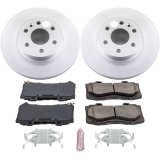 Power Stop 15-18 Chevrolet Colorado Front & Rear Z17 Evolution Geomet Coated Brake Kit (1x psbCRK7126, 1x psbCRK7127) thumbnail 9