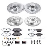 Power Stop 15-18 Audi A3 Front & Rear Z26 Street Warrior Brake Kit (1x psbK7080-26, 1x psbK7093-26) thumbnail 4