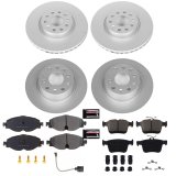 Power Stop 15-18 Audi A3 Front & Rear Z23 Evolution Sport Coated Brake Kit (1x psbCRK7082, 1x psbCRK7093) thumbnail 2