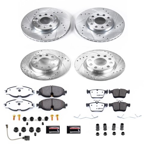 Power Stop 15-18 Audi A3 Front & Rear Z23 Evolution Sport Brake Kit (1x psbK7093, 1x psbK7080) thumbnail 7