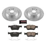 Power Stop 15-17 Lincoln MKC Front & Rear Z23 Evolution Sport Brake Kit (1x psbK6817, 1x psbK7147) thumbnail 4