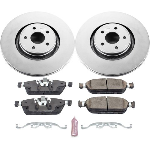 Power Stop 15-17 Lincoln MKC Front & Rear Z17 Evolution Geomet Coated Brake Kit (1x psbCRK7147, 1x psbCRK6817) thumbnail 5