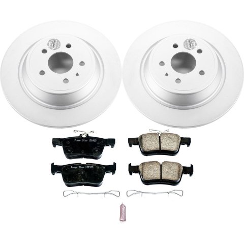 Power Stop 15-17 Lincoln MKC Front & Rear Z17 Evolution Geomet Coated Brake Kit (1x psbCRK7147, 1x psbCRK6817) thumbnail 8