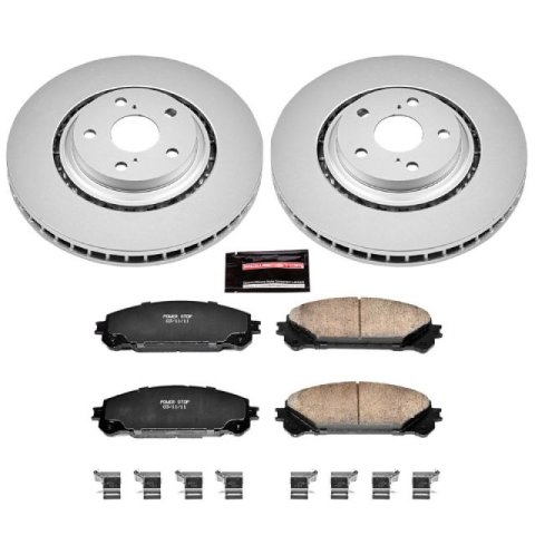Power Stop 15-17 Lexus NX200t Front & Rear Z17 Evolution Geomet Coated Brake Kit (1x psbCRK7739, 1x psbCRK4713) thumbnail 9