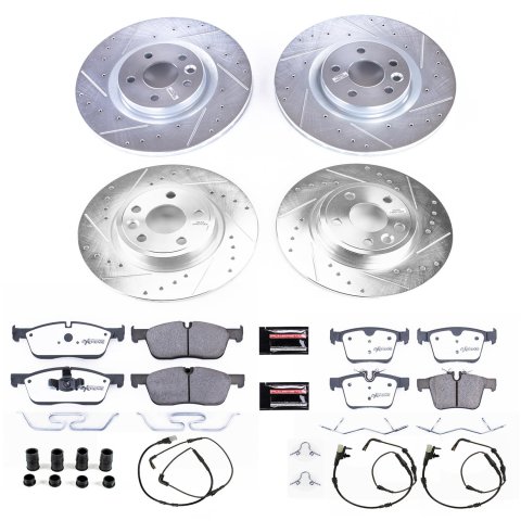 Power Stop 15-17 Land Rover Discovery Sport Front & Rear Z36 Truck & Tow Brake Kit (1x psbK7995-36, 1x psbK7991-36) thumbnail 4