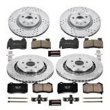 Power Stop 15-17 Chevrolet SS Front & Rear Z23 Evolution Sport Brake Kit (1x psbK7007, 1x psbK6994) thumbnail 1