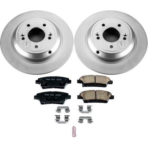 Power Stop 15-16 Hyundai Genesis Front & Rear Z17 Evolution Geomet Coated Brake Kit (1x psbCRK5848, 1x psbCRK7030) thumbnail 5