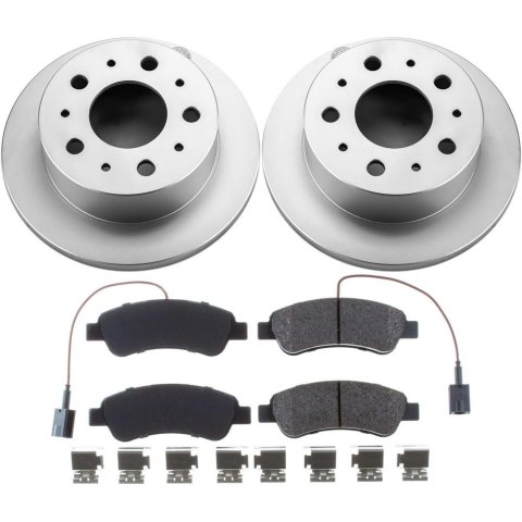 Power Stop 14-19 Ram ProMaster 1500 Front & Rear Z17 Evolution Geomet Coated Brake Kit (1x psbCRK7306, 1x psbCRK7310) thumbnail 5