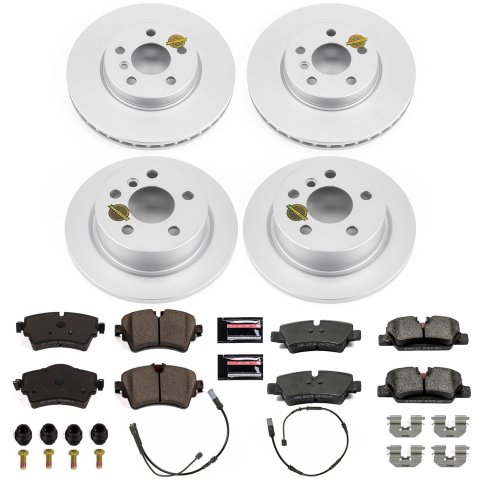Power Stop 14-19 Mini Cooper Front & Rear Z23 Evolution Sport Coated Brake Kit (1x psbCRK7980, 1x psbCRK7750) thumbnail 4