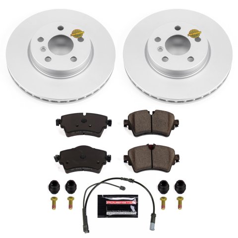 Power Stop 14-19 Mini Cooper Front & Rear Z23 Evolution Sport Coated Brake Kit (1x psbCRK7980, 1x psbCRK7750) thumbnail 7