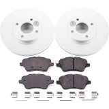 Power Stop 14-19 Ford Fiesta Front & Rear Z17 Evolution Geomet Coated Brake Kit (1x psbCRK1363, 1x psbCRK6818) thumbnail 8