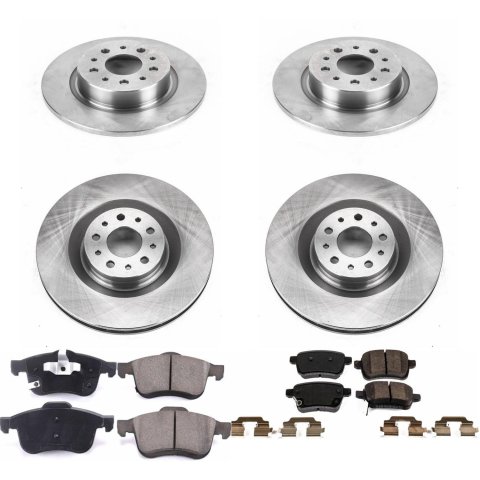 Power Stop 14-19 Fiat 500L Front & Rear Autospecialty Brake Kit (1x psbKOE6840, 1x psbKOE6838) thumbnail 9