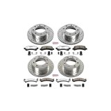 Power Stop 14-19 Chevrolet Express 3500 Front & Rear Z36 Truck & Tow Brake Kit (1x psbK2043-36, 1x psbK2071-36) thumbnail 6