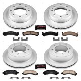 Power Stop 14-19 Chevrolet Express 3500 Front & Rear Z17 Evolution Geomet Coated Brake Kit (1x psbCRK2043, 1x psbCRK2071) thumbnail 4