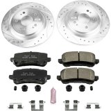 Power Stop 14-19 Acura RLX Front & Rear Z23 Evolution Sport Brake Kit (1x psbK6955, 1x psbK6952) thumbnail 7