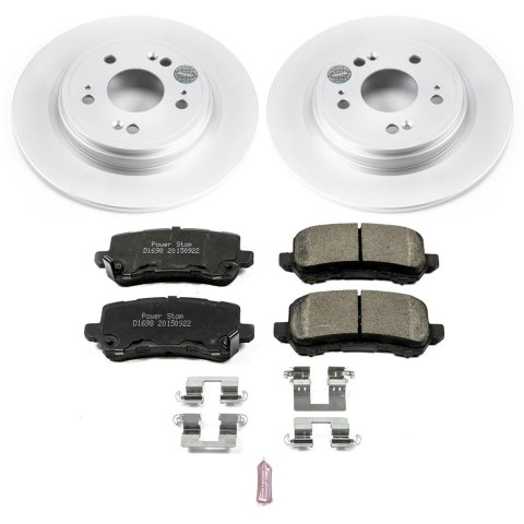 Power Stop 14-19 Acura RLX Front & Rear Z17 Evolution Geomet Coated Brake Kit (1x psbCRK6952, 1x psbCRK6955) thumbnail 8