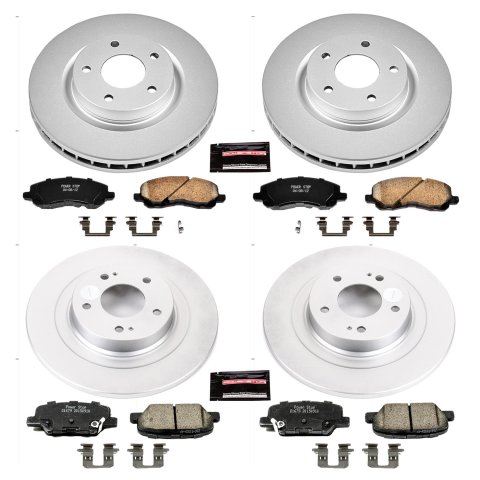 Power Stop 14-18 Mitsubishi Outlander Front & Rear Z17 Evolution Geomet Coated Brake Kit (1x psbCRK6976, 1x psbCRK3032) thumbnail 4