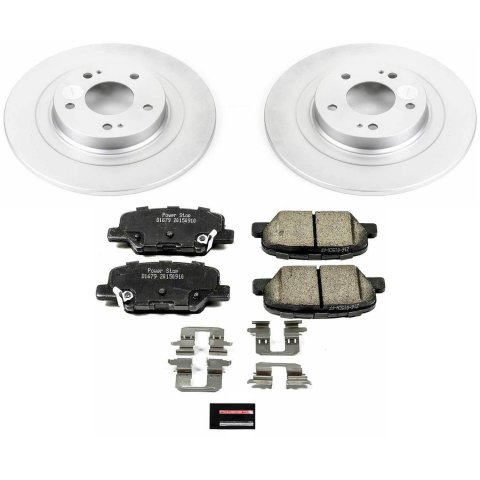 Power Stop 14-18 Mitsubishi Outlander Front & Rear Z17 Evolution Geomet Coated Brake Kit (1x psbCRK6976, 1x psbCRK3032) thumbnail 7