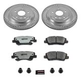 Power Stop 14-18 Cadillac CTS Front & Rear Z26 Street Warrior Brake Kit (1x psbK7001-26, 1x psbK6991-26) thumbnail 9