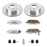Power Stop 14-17 Infiniti Q50 Front & Rear Z26 Street Warrior Brake Kit (1x psbK2427-26, 1x psbK6944-26) thumbnail 2
