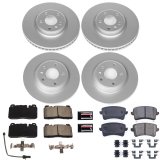 Power Stop 14-17 Audi Q5 Front & Rear Z23 Evolution Sport Coated Brake Kit (1x psbCRK7653, 1x psbCRK4745) thumbnail 4