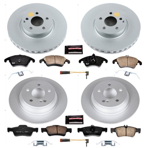 Power Stop 14-16 Mercedes-Benz E250 Front & Rear Z23 Evolution Sport Coated Brake Kit (1x psbCRK7745, 1x psbCRK5792) thumbnail 4