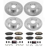 Power Stop 14-16 Mazda 3 Front & Rear Z23 Evolution Sport Brake Kit (1x psbK6963, 1x psbK6974) thumbnail 1