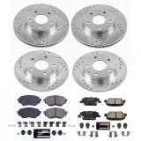 Power Stop 14-16 Mazda 3 Front & Rear Z23 Evolution Sport Brake Kit (1x psbK6962, 1x psbK6975) thumbnail 4