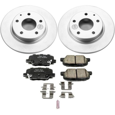 Power Stop 14-16 Mazda 3 Front & Rear Z17 Evolution Geomet Coated Brake Kit (1x psbCRK6975, 1x psbCRK6962) thumbnail 3