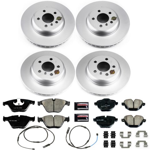 Power Stop 14-16 BMW 535d Front & Rear Z23 Evolution Sport Coated Brake Kit (1x psbCRK6034, 1x psbCRK6020) thumbnail 4