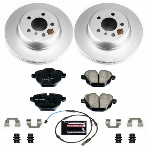 Power Stop 14-16 BMW 535d Front & Rear Z23 Evolution Sport Coated Brake Kit (1x psbCRK6034, 1x psbCRK6020) thumbnail 6