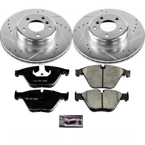 Power Stop 14-16 BMW 528i Front & Rear Z23 Evolution Sport Brake Kit (1x psbK6034, 1x psbK7163) thumbnail 9