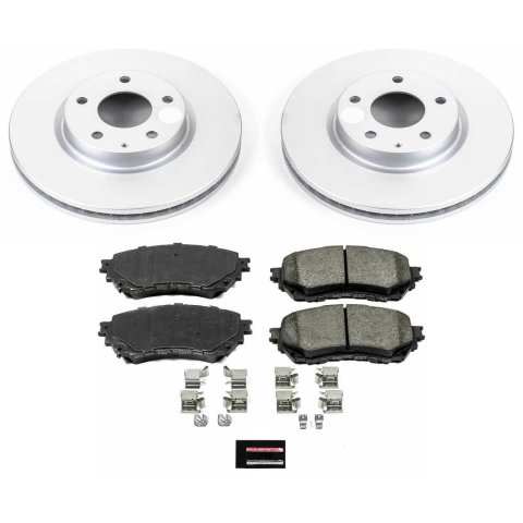 Power Stop 14-15 Mazda 6 Front & Rear Z17 Evolution Geomet Coated Brake Kit (1x psbCRK6968, 1x psbCRK6969) thumbnail 8
