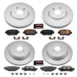 Power Stop 14-15 Lexus IS250 Front & Rear Z17 Evolution Geomet Coated Brake Kit (1x psbCRK5272, 1x psbCRK6928) thumbnail 4