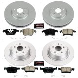 Power Stop 13-19 Ford Fusion Front & Rear Z17 Evolution Geomet Coated Brake Kit (1x psbCRK6559, 1x psbCRK6399) thumbnail 4